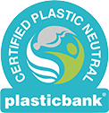 Certified plastic neutral by Plastic Bank